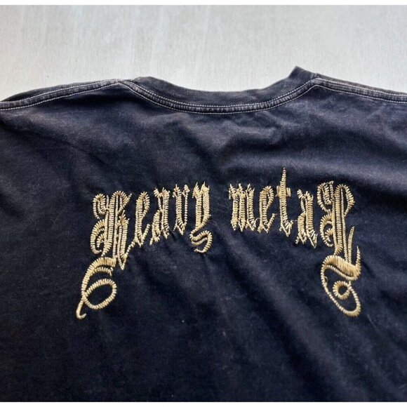 FUEL By Cheap Thrills Men's Short Sleeve Heavy metal Institute T-Shirt Size L - Picture 4 of 8